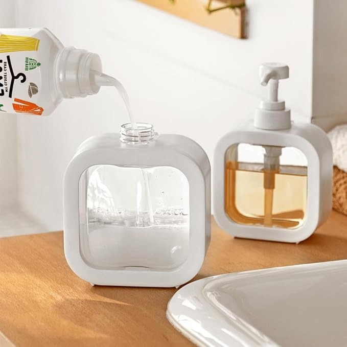 Transparent Soap Dispenser 500ml  for Bathroom