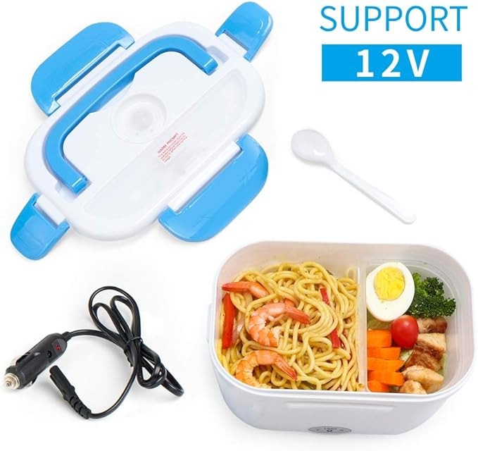 UFIT 12V Electric Heating Lunch Box  Food Heater Warmer with 1.5L