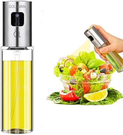 TEMPO DI SALDI Glass Oil Dispenser Sprayer for Kitchen for Any Food uptimeAccessories 