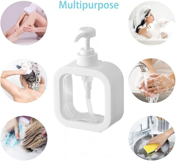 Transparent Soap Dispenser 500ml  for Bathroom