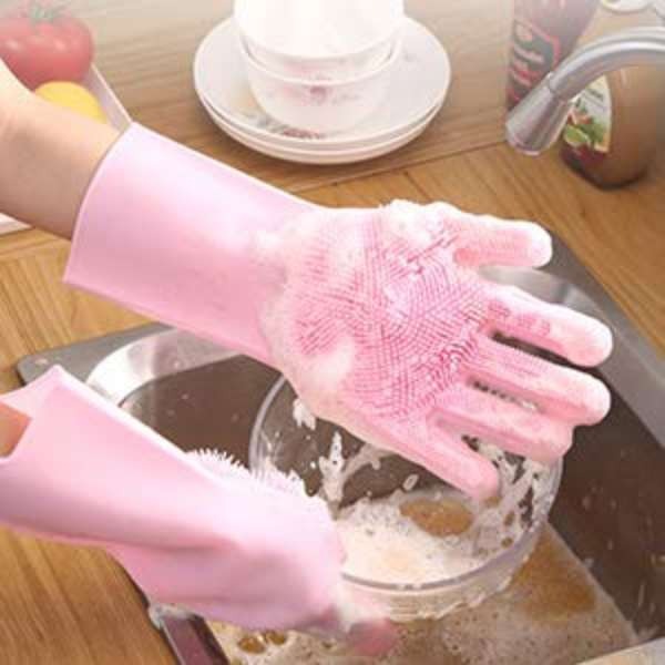 Multipurpose Silicone Dish Washing Gloves