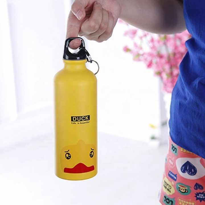 500ml Kids Water Bottle  Lovely Animals Portable Sports Cycling   School