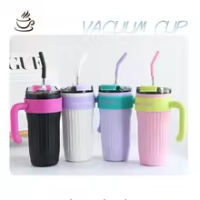 860ML Insulated Cup Thermal Mug Stainless Steel Travel Mug Coffee