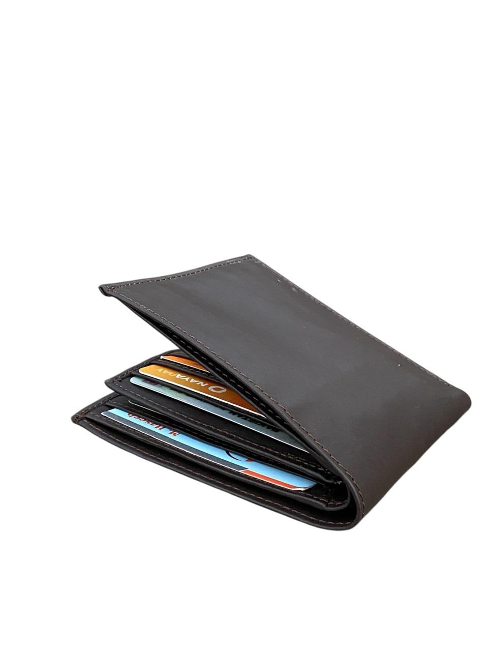 Premium Genuine Leather Wallet – Multi-Card Holder for Men