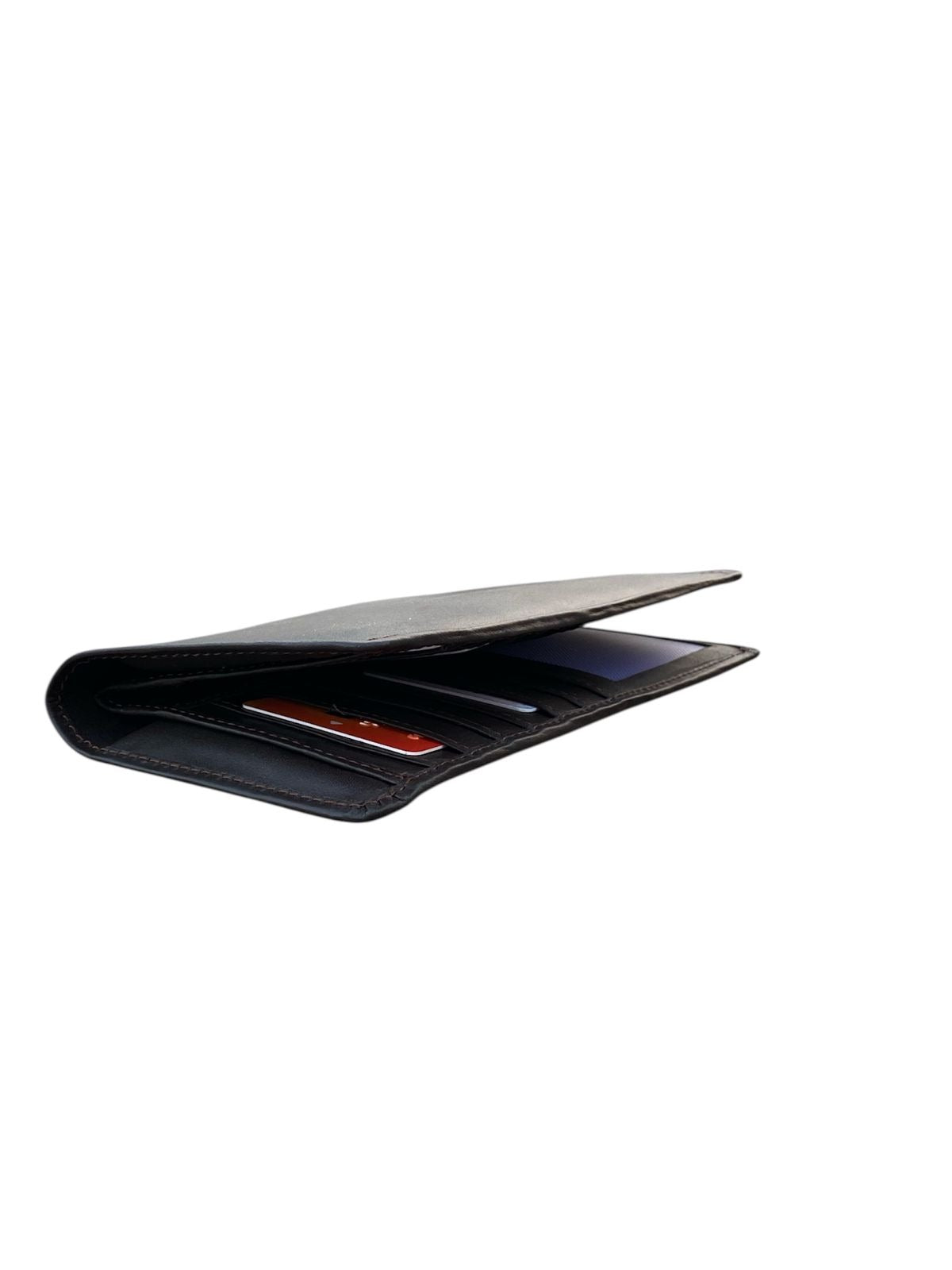 Long Leather Wallet with Mobile Pocket - Uptime Accessories