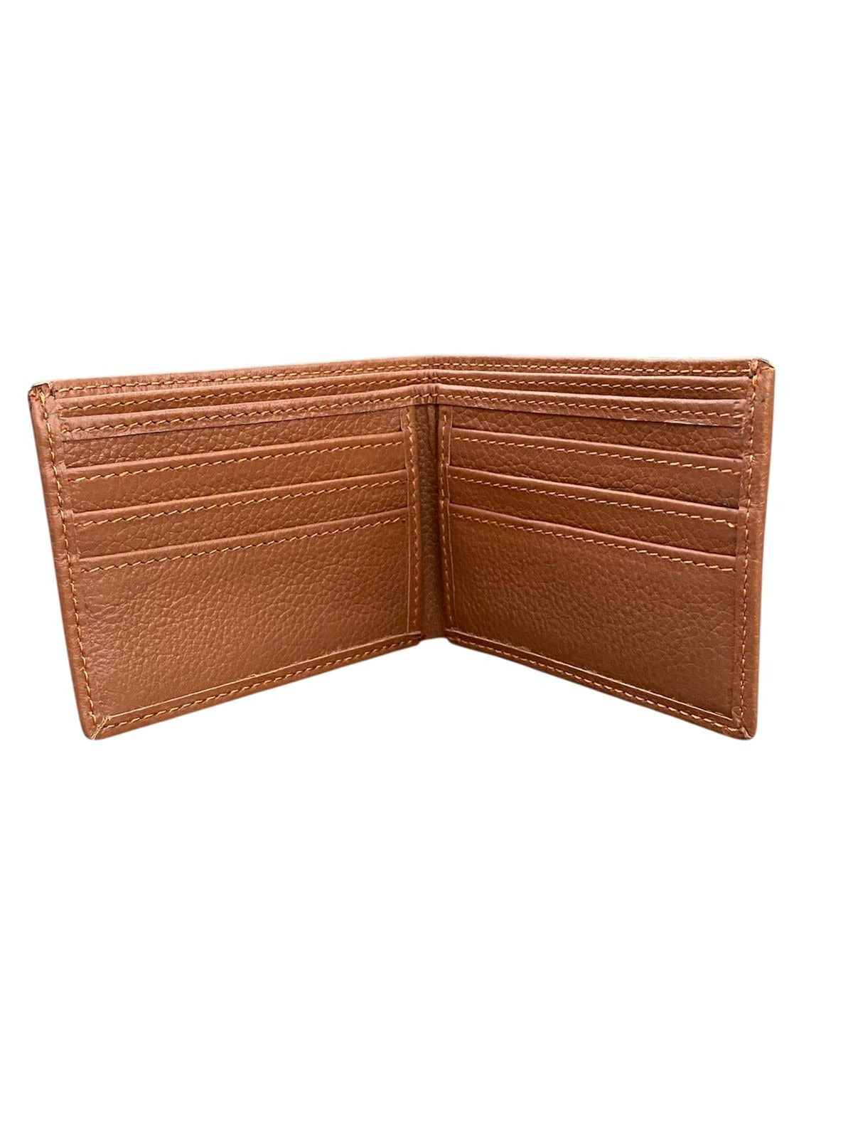 Classic Tan Leather Wallet – Pure Cowhide Elegance