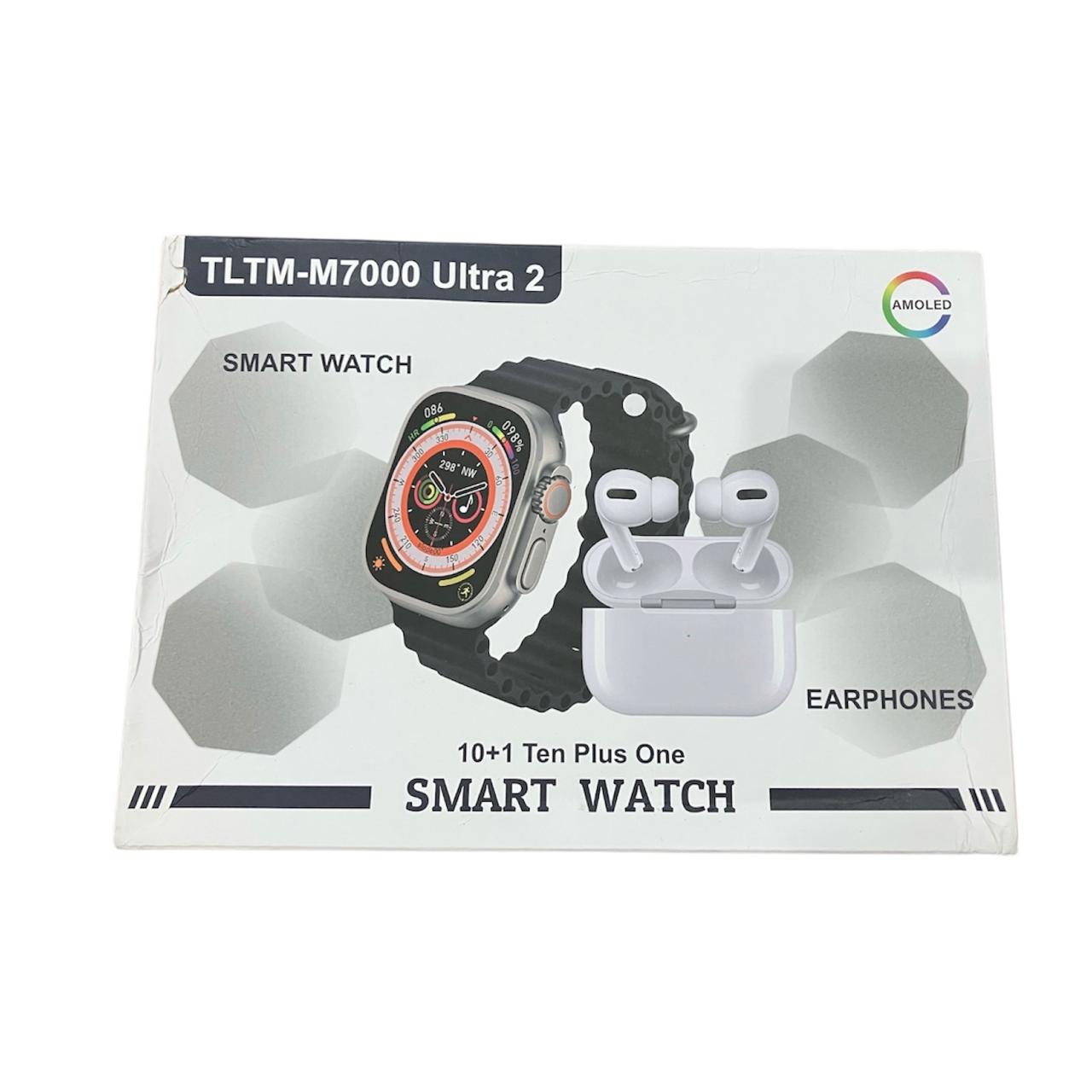 Ultra 2 Max Suit 10-in-1 Smartwatch Combo Set with Earphones & Multiple Straps