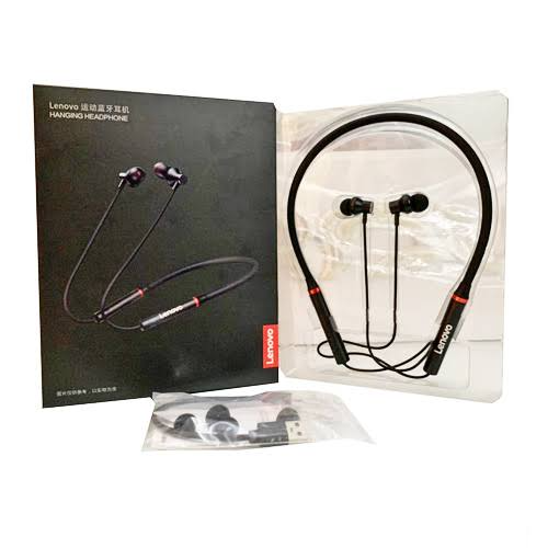 Lenovo HE05X Magnetic Neckband Bluetooth Earphone