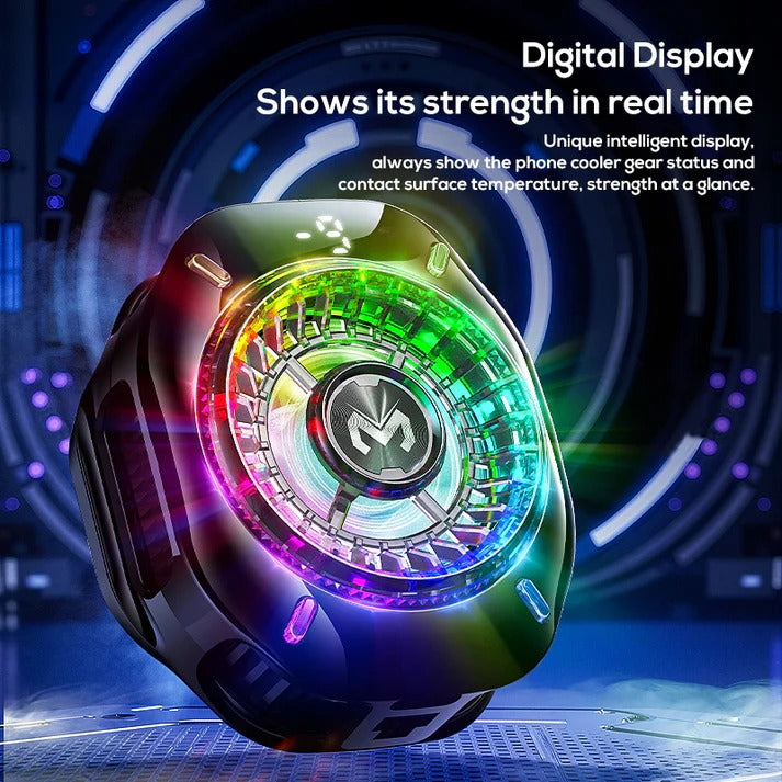 MEMO CX10 Ai Magnetic Mobile Cooling Fan – Ultra-Fast Phone Cooler for Gaming